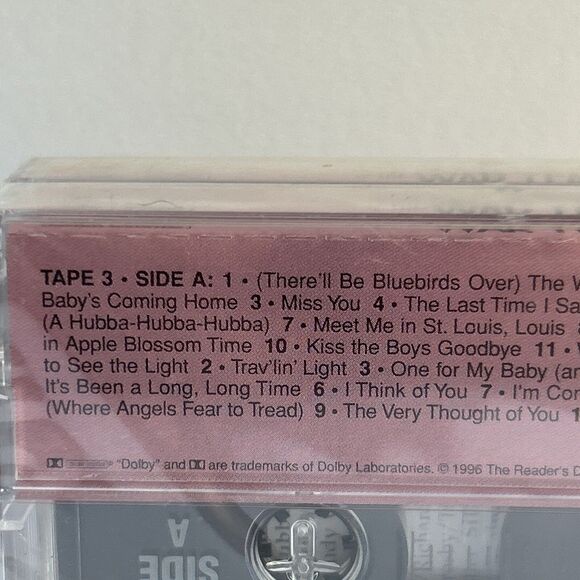 Set of 3 Great Romantic Memories of the War Years Cassette Tapes Readers Digest - Picture 6 of 10